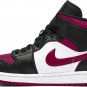 Mens Wmns Air Jordan 1 Mid Noble Red 554724 066