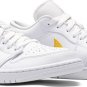 Mens Wmns Air Jordan 1 Low White Multi-Color CW7033 100