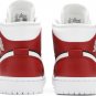 Mens Wmns Air Jordan 1 Mid Gym Red Black BQ6472 601