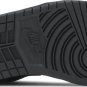 Mens Wmns Air Jordan 1 Low Triple Black 553558 091