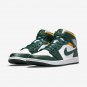Mens Wmns Air Jordan 1 Mid Seattle Green 554724 371