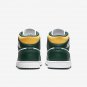 Mens Wmns Air Jordan 1 Mid Seattle Green 554724 371