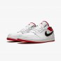 Mens Wmns Air Jordan 1 Low White University Red 553558 118