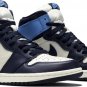 Mens Wmns Air Jordan 1 Retro High OG Obsidian 555088 140