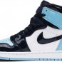 Mens Wmns Air Jordan 1 Retro High OG Blue Chill CD0461 401