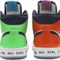 Mens Wmns Air Jordan 1 Mid Fearless CQ7629 100