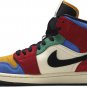 Mens Wmns Blue The Great x Air Jordan 1 Mid Fearless CU2805 100