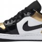 Mens Wmns Air Jordan 1 Low Gold Toe CQ9447 700