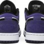 Mens Wmns Air Jordan 1 Low Court Purple 553558 125