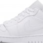 Mens Wmns Air Jordan 1 Low Triple White 553558 112