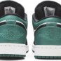 Mens Wmns Air Jordan 1 Low Mystic Green 553558 113