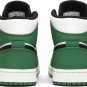 Mens Wmns Air Jordan 1 Mid Pine Green 852542 301