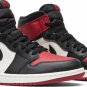 Mens Wmns Air Jordan 1 Retro High OG Bred Toe 555088 610