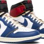 Mens Wmns Union LA x Air Jordan 1 Retro High NRG Storm Blue BV1300 146