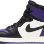 Mens Wmns Air Jordan 1 Retro High OG Court Purple 555088 501