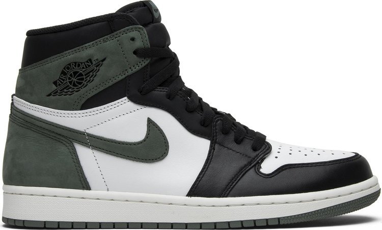 Mens Wmns Air Jordan 1 Retro High OG Clay Green 555088 135