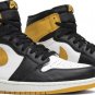 Mens Wmns Air Jordan 1 Retro High OG Yellow Ochre 555088 109