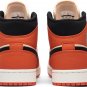 Mens Wmns Air Jordan 1 Retro Mid SE Team Orange 852542 800