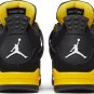 Mens Wmns Air Jordan 4 Retro Thunder 2023 DH6927 017 / 408452 017