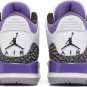 Mens Wmns Air Jordan 3 Retro Dark Iris CT8532 105