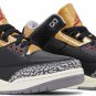Mens Wmns Air Jordan 3 Retro Black Gold CK9246 067
