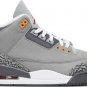 Mens Wmns Air Jordan 3 Retro Cool Grey 2021 CT8532 012