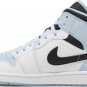 Mens Wmns Air Jordan 1 Mid SE White Ice Blue DV1308 104