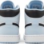Mens Wmns Air Jordan 1 Mid SE White Ice Blue DV1308 104