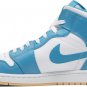 Mens Wmns Air Jordan 1 Mid Aquatone DQ8426 400