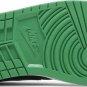 Mens Wmns Air Jordan 1 Low Black Lucky Green 553558 065