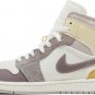 Mens Wmns Air Jordan 1 Mid SE Craft Inside Out - Taupe Haze DM9652 102