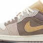 Mens Wmns Air Jordan 1 Low SE Craft Inside Out - Taupe Haze DN1635 200