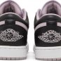 Mens Wmns Air Jordan 1 Low SE Black Iced Lilac DV1309 051