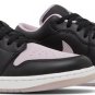 Mens Wmns Air Jordan 1 Low SE Black Iced Lilac DV1309 051