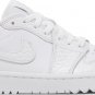 Mens Wmns Air Jordan 1 Low Golf White Crocodile DD9315 110