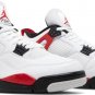 Mens Wmns Air Jordan 4 Retro Red Cement DH6927 161 / 408452 161