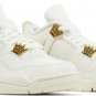 Mens Wmns Air Jordan 4 Retro Metallic Gold AQ9129 170