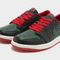 Mens Wmns Air Jordan 1 Retro Low OG Black Gorge Green CZ0775 036