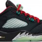 Mens Wmns CLOT x Air Jordan 5 Retro Low Jade DM4640 036