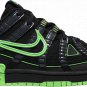 Mens Wmns Off-White x Air Rubber Dunk Green Strike CU6015 001