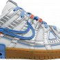 Mens Wmns Off-White x Air Rubber Dunk University Blue CU6015 100
