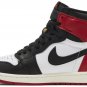 Mens Wmns Air Jordan 1 Retro High OG Black Toe Reimagined DZ5485-106