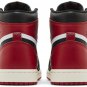 Mens Wmns Air Jordan 1 Retro High OG Black Toe Reimagined DZ5485-106
