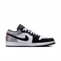 Mens Wmns Air Jordan 1 Low SE White Fire Red Black Matte Silver HF3148-106
