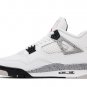 Mens Wmns Air Jordan 4 Retro OG 'White Cement' 2025 FV5029-100