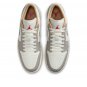 Mens Wmns Air Jordan 1 Low Sail Fire Red College Grey 553558-169