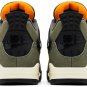 Mens Wmns Air Jordan 4 x Undefeated Deep Green 2025 IB1519-200