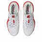 Asics Court Ff 3 Novak White Electric Red 1041A522 966