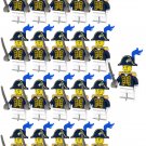 21pcs American Revolutionary War USA Marine Corps Army Set D Minifigures Toys