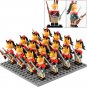 Napoleon Empire French Dragoons Cavalry Army Set 16 Minifigures Lot